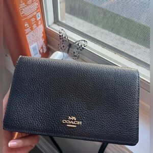 Anna foldover crossbody bag